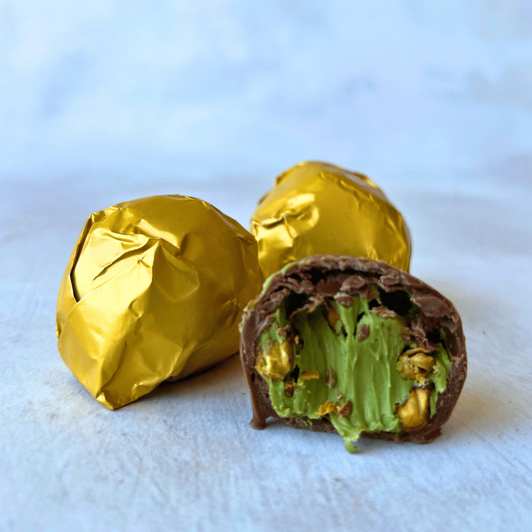 Pistachio Stone Chocolate Pralines 250g