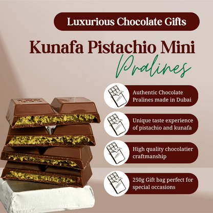 Original Dubai Kunafa Chocolate Minis 250g