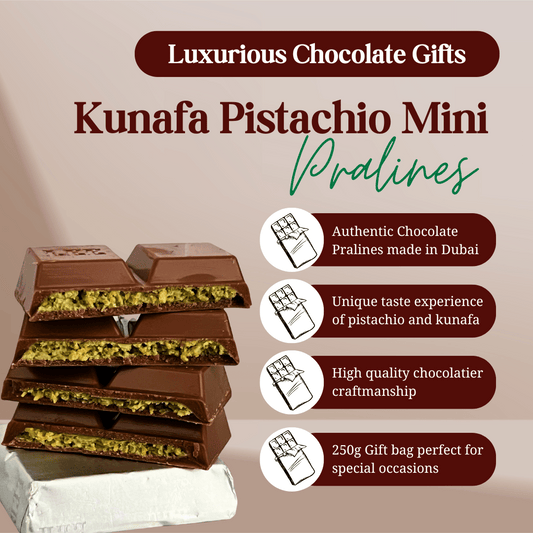 Original Dubai Kunafa Chocolate Minis 250g