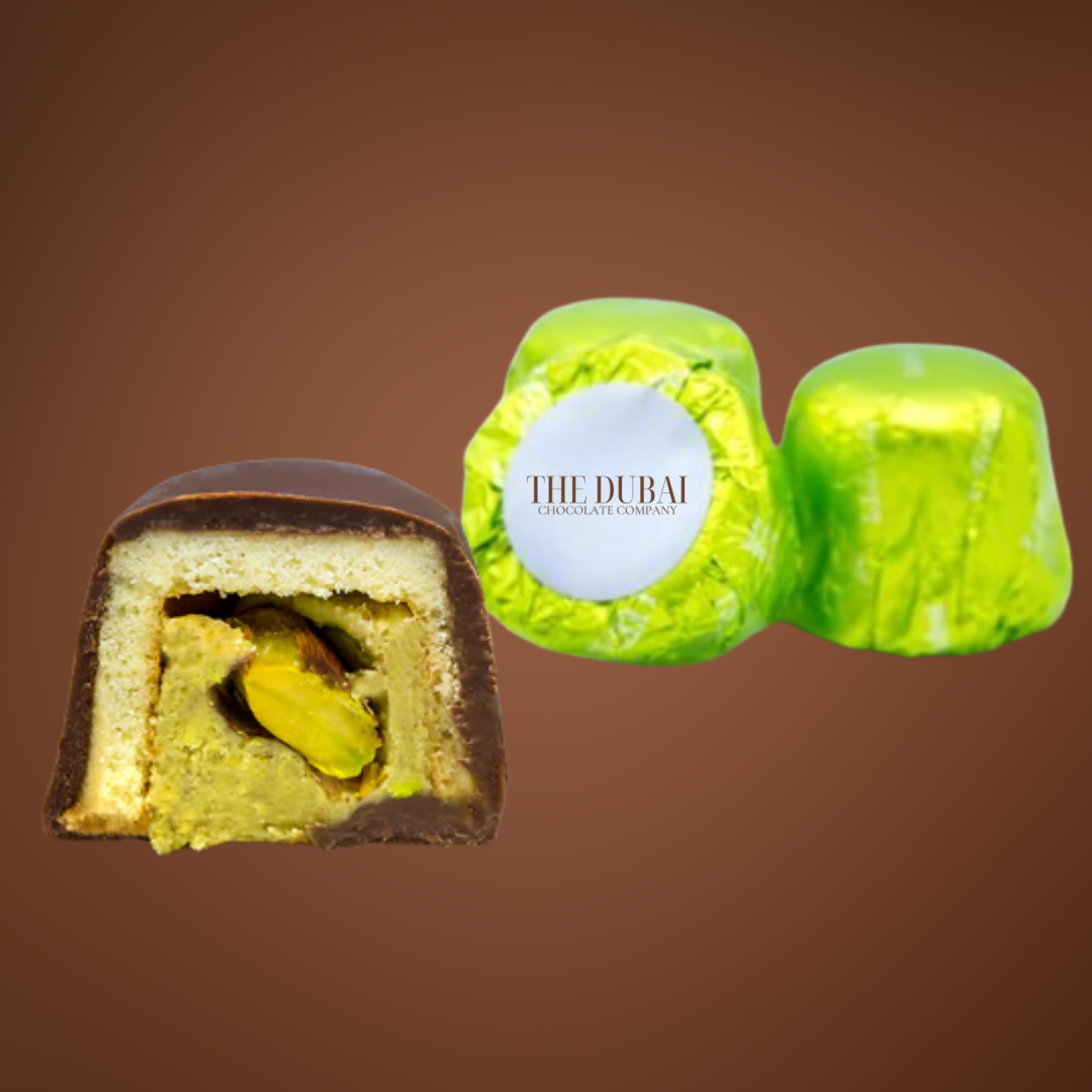 Pistachio Petit Four Chocolate 250g