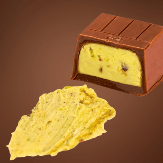 Pistachio Cream Milk Chocolate Pralines 250g